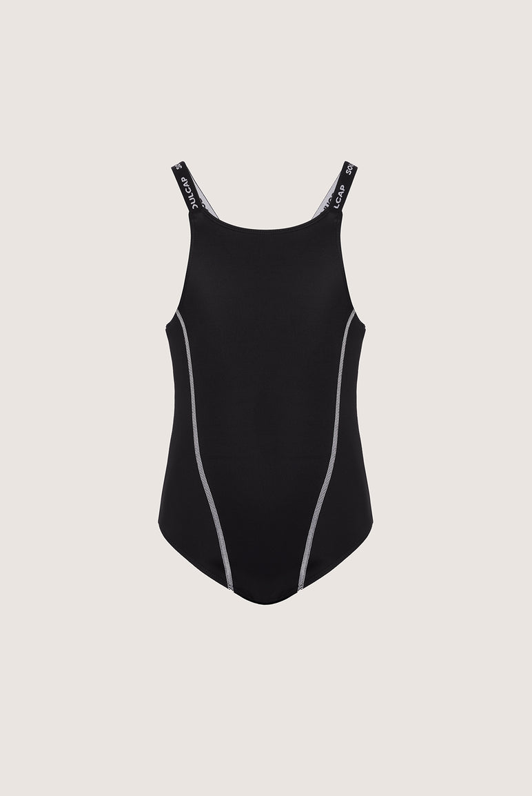 Girls Racerback One-Piece Swimsuit