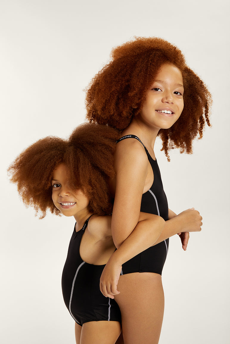 Girls Racerback One-Piece Swimsuit