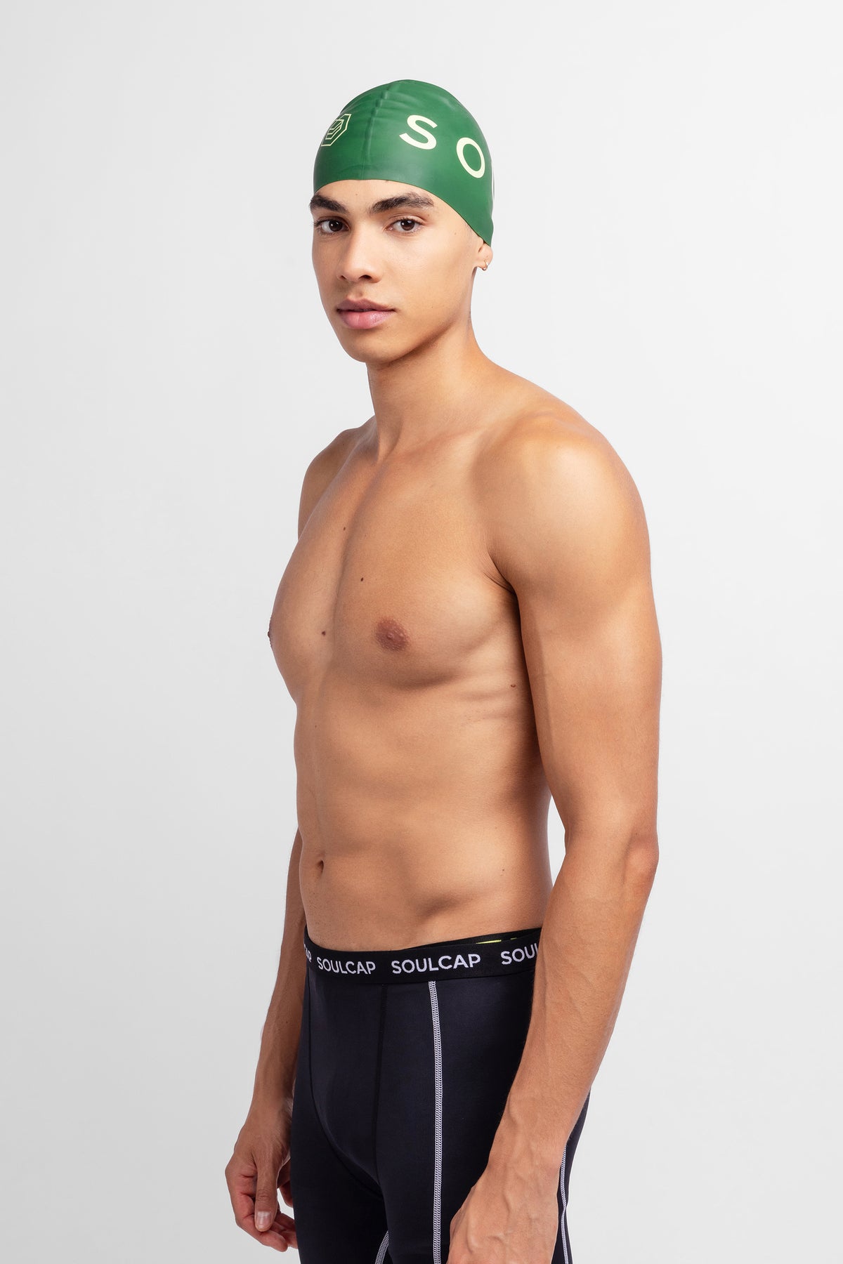 Bold Logo Swim Cap